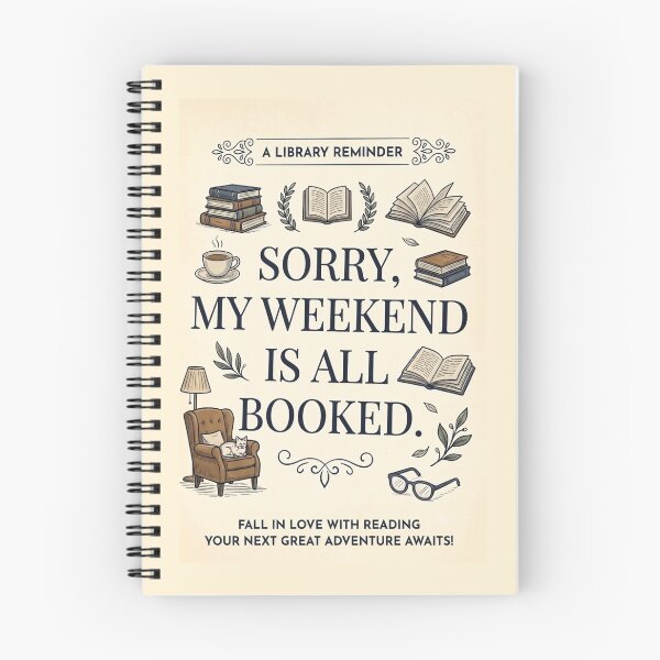 Item preview, library reminder designed and sold by ritusdesigns.