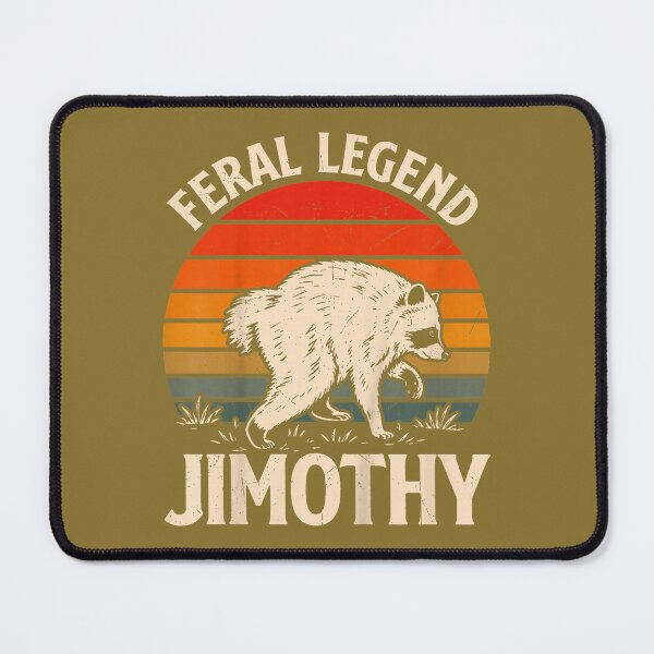 Item preview, Jimothy Viral Raccoon Feral Meme Funny Panda Wildlife designed and sold by ArleneRowe.