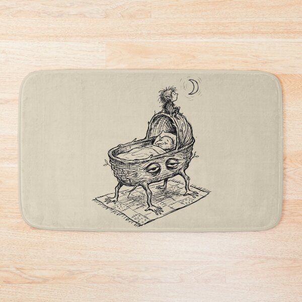 Item preview, Hand-Footed Willow Cradle - Haunted House designed and sold by bapupa.