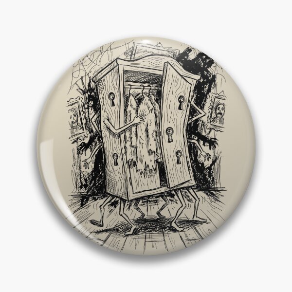 Item preview, Long-Legged Wardrobe - Haunted House designed and sold by bapupa.