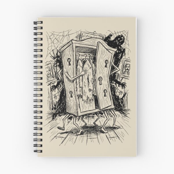 Item preview, Long-Legged Wardrobe - Haunted House designed and sold by bapupa.