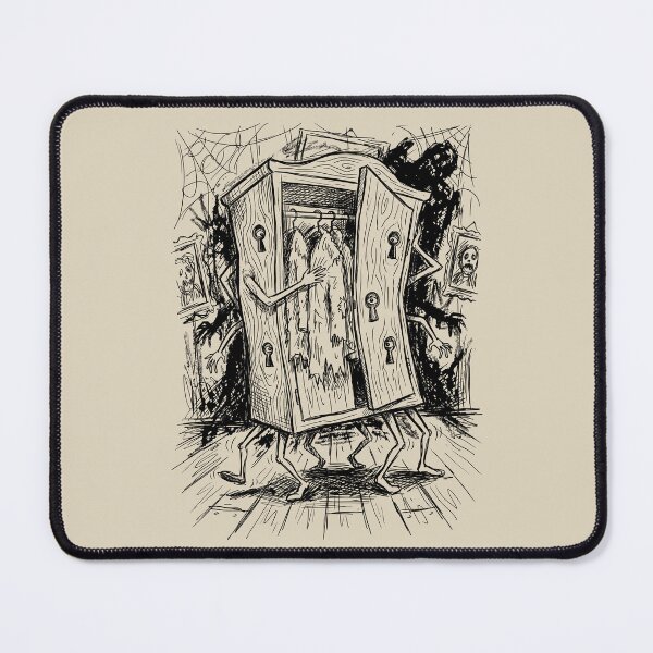 Item preview, Long-Legged Wardrobe - Haunted House designed and sold by bapupa.
