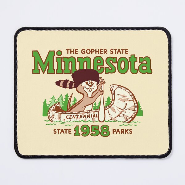 Item preview, Minnesota state 1958 designed and sold by BUNNYROBBER.