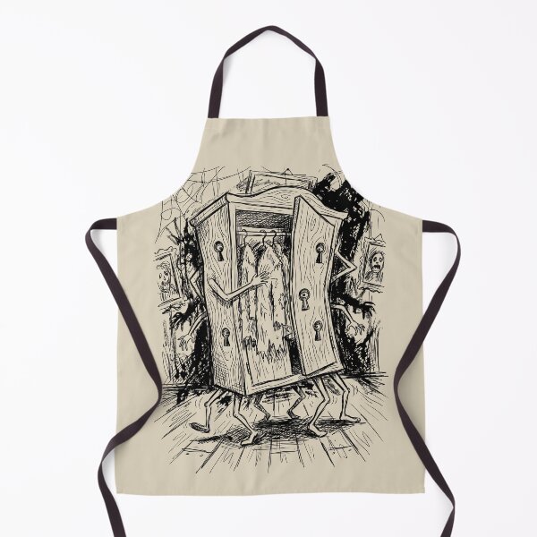 Item preview, Long-Legged Wardrobe - Haunted House designed and sold by bapupa.