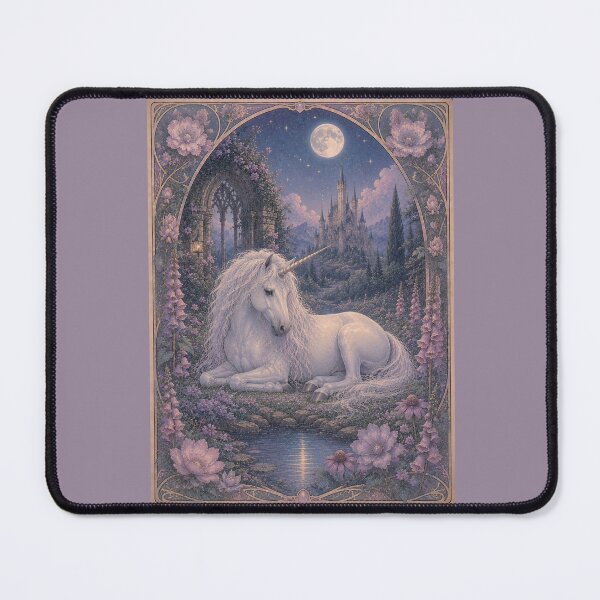 Item preview, Art Nouveau Unicorn VIII designed and sold by Spellhorn13.