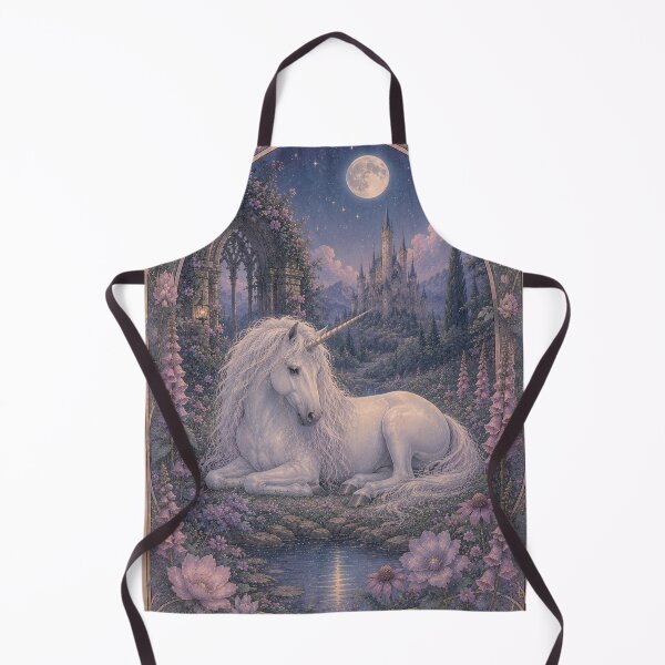 Item preview, Art Nouveau Unicorn VIII designed and sold by UnicornAndRaven .