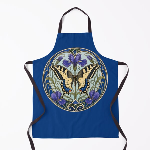 Item preview, Art Nouveau Swallowtail Butterfly designed and sold by AntiqueImages.