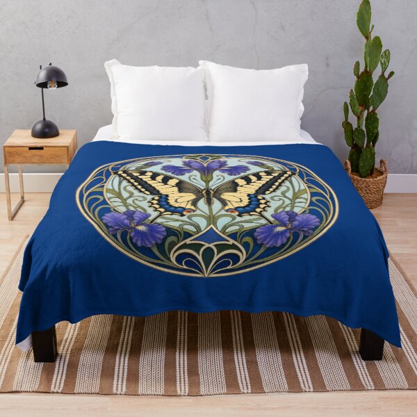 Item preview, Art Nouveau Swallowtail Butterfly designed and sold by AntiqueImages.