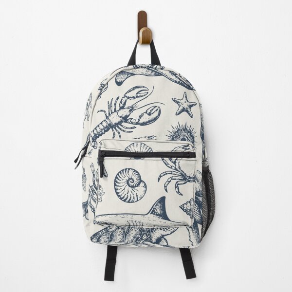Item preview, Vintage Marine Life Illustration – Ocean Animals Coastal Nautical Graphic Tee designed and sold by Golden Blaze Studio.