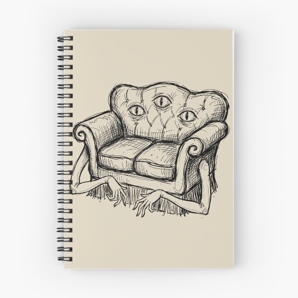 Item preview, Watchful Velvet Settee - Haunted House designed and sold by bapupa.