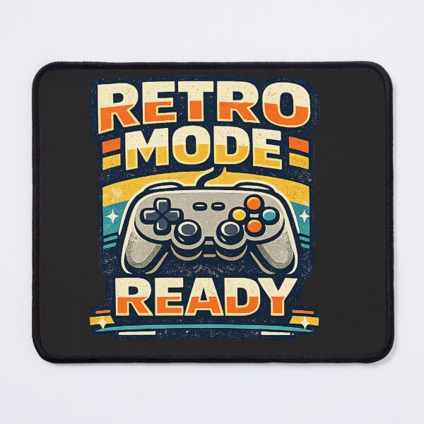 Item preview, Retro Mode Ready Vintage Gaming Controller Design designed and sold by GiftLore Studio.