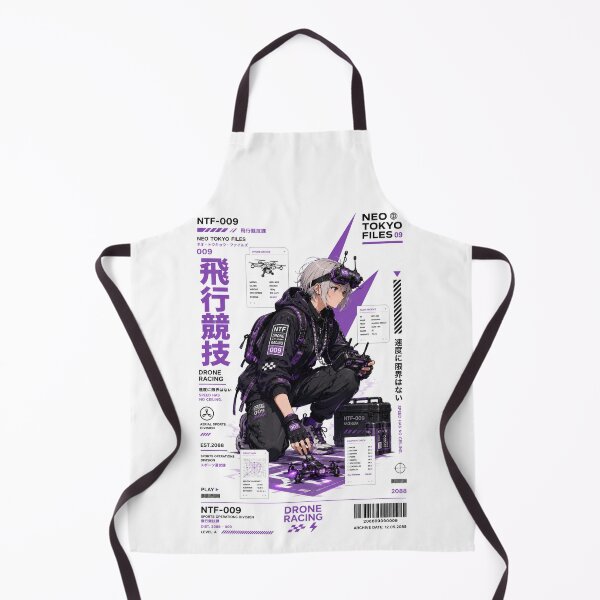 Item preview, Neo Tokyo Files 009 – Drone Racing | Cyberpunk FPV Anime Techwear designed and sold by Noro Art .