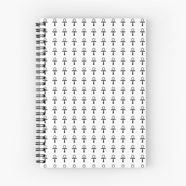 Item preview, Black Ankh Symbol Minimalist Silhouette Graphic designed and sold by pattern-archive.
