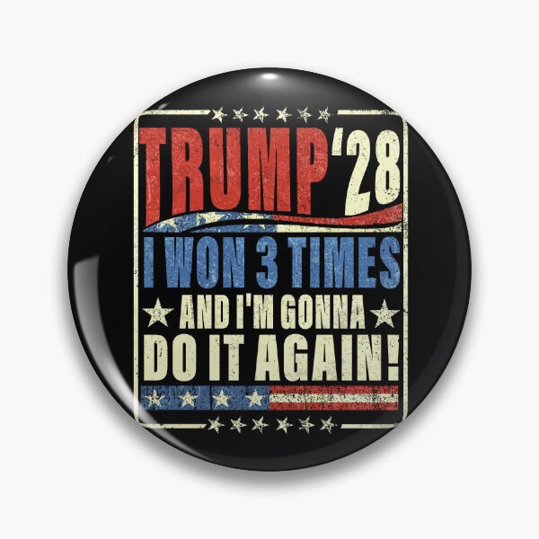 Item preview, I Won 3 Times and I'm Gonna Do It Again Funny Trump designed and sold by watanabeee.