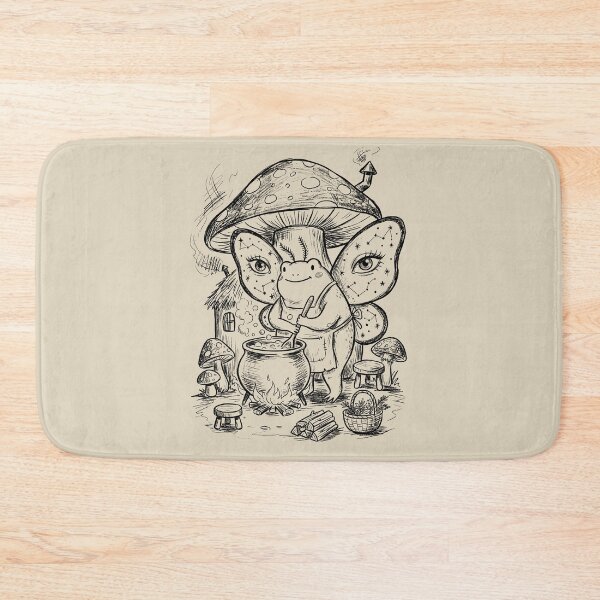 Item preview, Bog Sprite with Starry Velvet Wings - Whimsical Cottagecore designed and sold by bapupa.