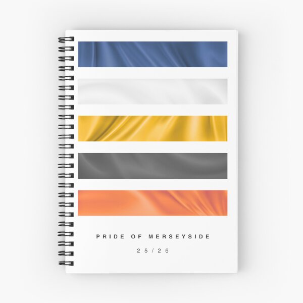 Item preview, ‘Pride of Merseyside’ 25/26 Football Kit Hue Palette - Blue & White designed and sold by The Colourful Game.