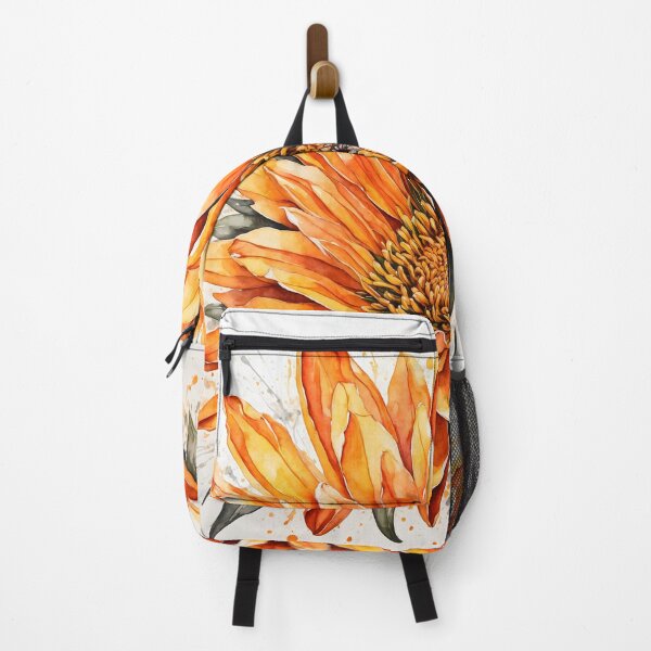 Item preview, Gazania Flower Watercolor Painting designed and sold by RawNaturePrints.