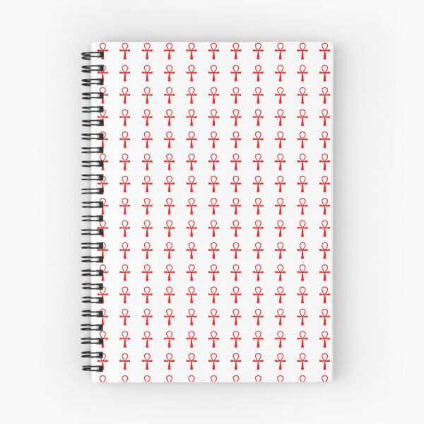 Item preview, Red Ankh Symbol Minimalist Silhouette Graphic designed and sold by pattern-archive.