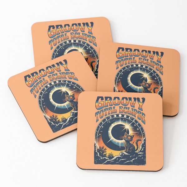 Item preview, Groovy total eclipse - Black cat designed and sold by ParadoxParadox.