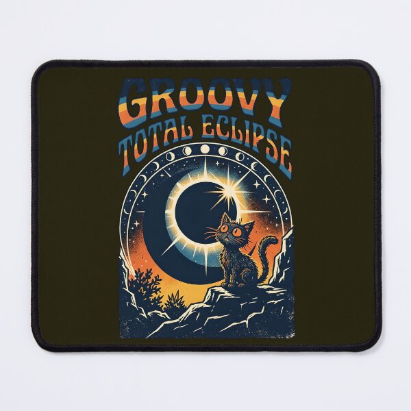Item preview, Groovy total eclipse - Black cat designed and sold by ParadoxParadox.