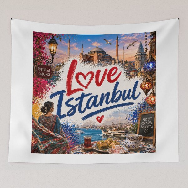 Item preview, loveIstanbul designed and sold by Story&Soul.