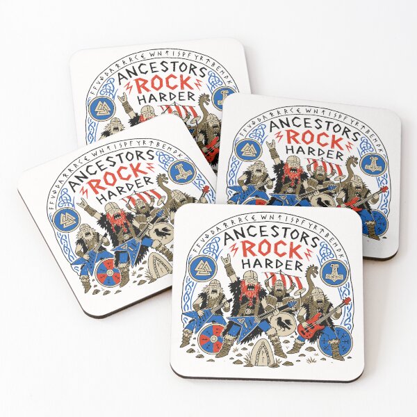 Item preview, Ancestors Rock Harder T-Shirt | Funny Viking Rock Band Nordic Metal Music Shirt designed and sold by Popstudio85.