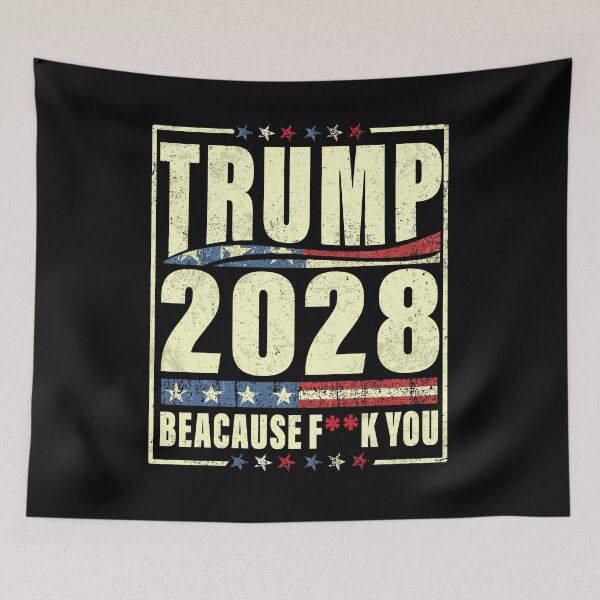 Item preview, because f you funny Trump designed and sold by watanabeee.