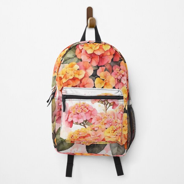 Item preview, Lantana Flower Watercolor Painting designed and sold by RawNaturePrints.