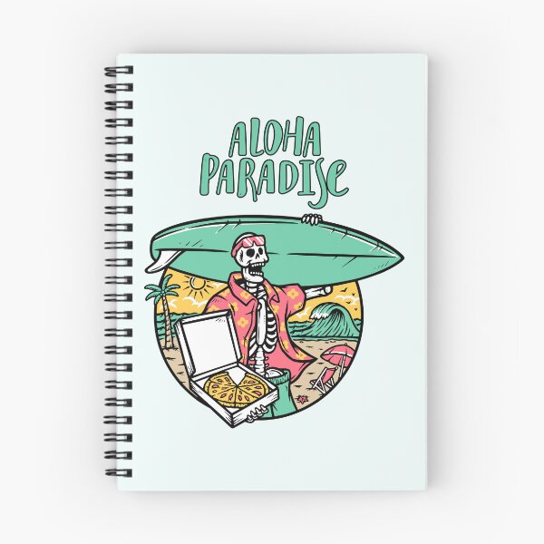 Item preview, Aloha Paradise Beach Pizza and Surfboard designed and sold by FanFest.