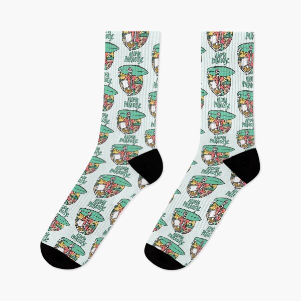Item preview, Aloha Paradise Beach Pizza and Surfboard designed and sold by FanFest.