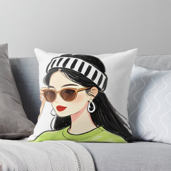 Item preview, Chic Street Style Fashion Girl Illustration  designed and sold by Bondingbonding.