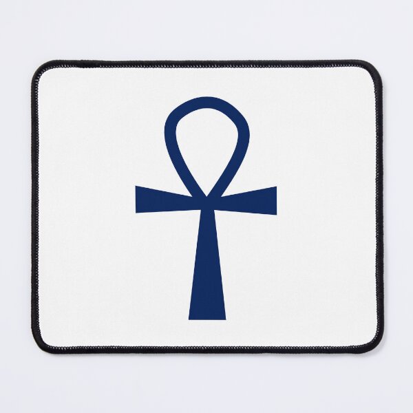 Item preview, Navy Blue Ankh designed and sold by pattern-archive.