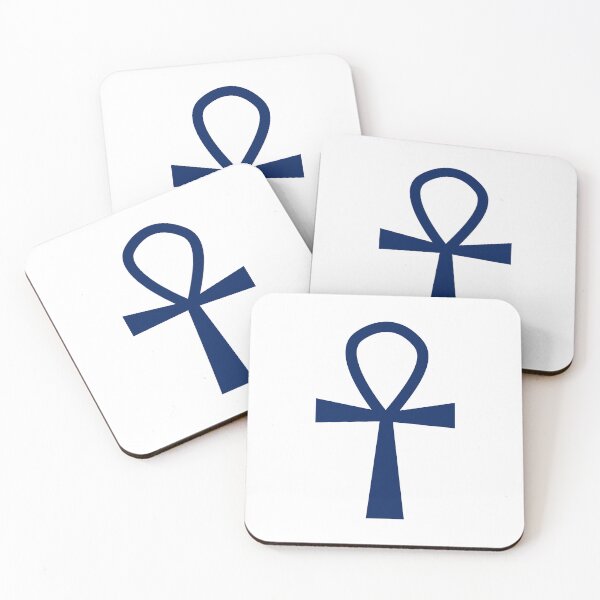 Item preview, Navy Blue Ankh designed and sold by pattern-archive.
