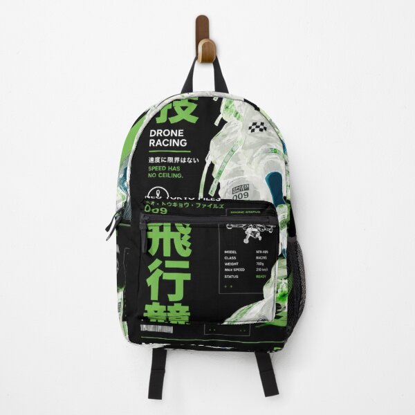 Item preview, Neo Tokyo Files 009 Negative – Drone Racing | Cyberpunk FPV Anime Techwear designed and sold by Noro Art .
