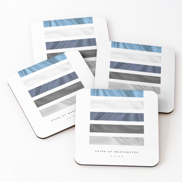 Item preview, ‘Pride of Manchester’ 25/26 Football Kit Hue Palette - Blue & White designed and sold by The Colourful Game.