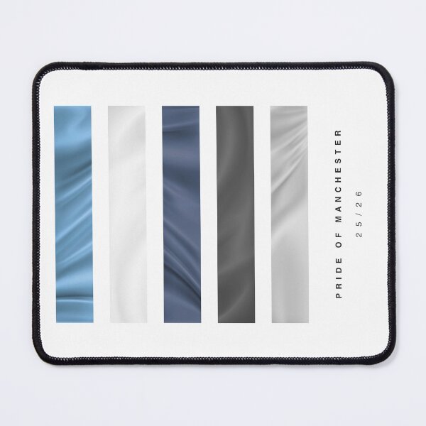 Item preview, ‘Pride of Manchester’ 25/26 Football Kit Hue Palette - Blue & White designed and sold by The Colourful Game.