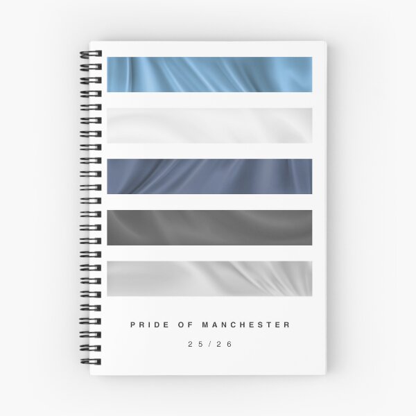 Item preview, ‘Pride of Manchester’ 25/26 Football Kit Hue Palette - Blue & White designed and sold by The Colourful Game.