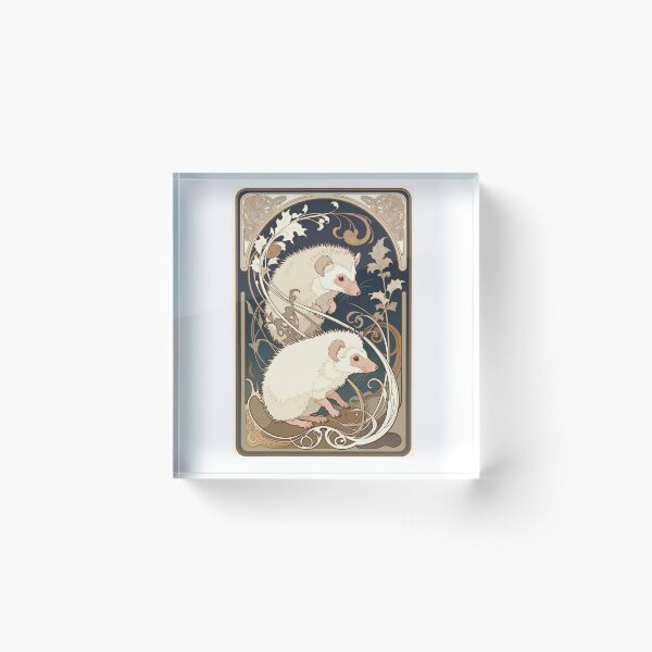 Item preview, Erizos Art Noveau designed and sold by CharmingFlowers.