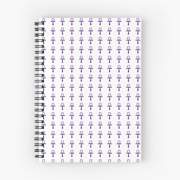 Item preview, Dark Purple Ankh Symbol Minimalist Silhouette Graphic designed and sold by pattern-archive.