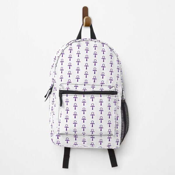 Item preview, Dark Purple Ankh Symbol Minimalist Silhouette Graphic designed and sold by pattern-archive.