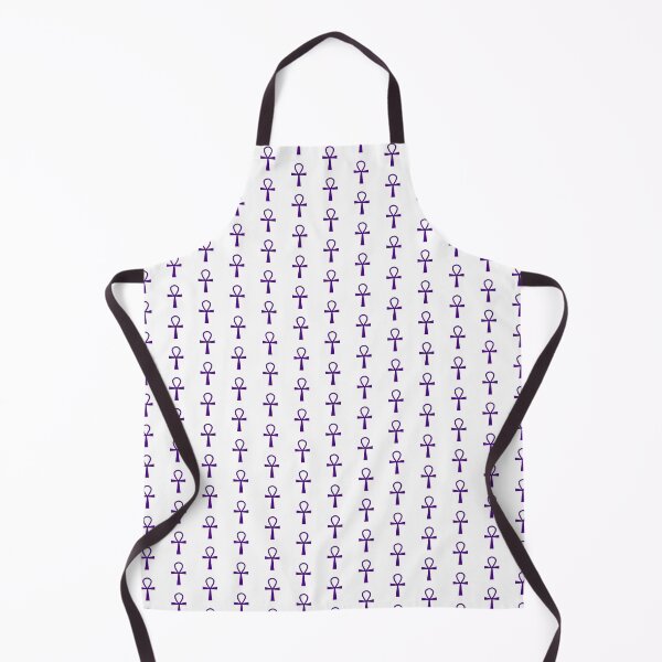 Item preview, Dark Purple Ankh Symbol Minimalist Silhouette Graphic designed and sold by pattern-archive.