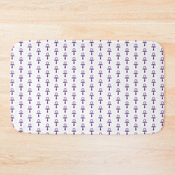 Item preview, Dark Purple Ankh Symbol Minimalist Silhouette Graphic designed and sold by pattern-archive.