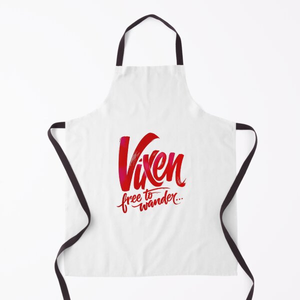 Item preview, Vixen Free to Wander Red Brush Lettering Quote designed and sold by KHAIREVIXEN.