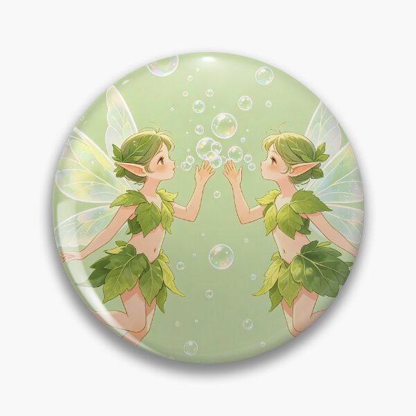 Item preview, Leaf Fairies Blowing Bubbles  designed and sold by Bondingbonding.