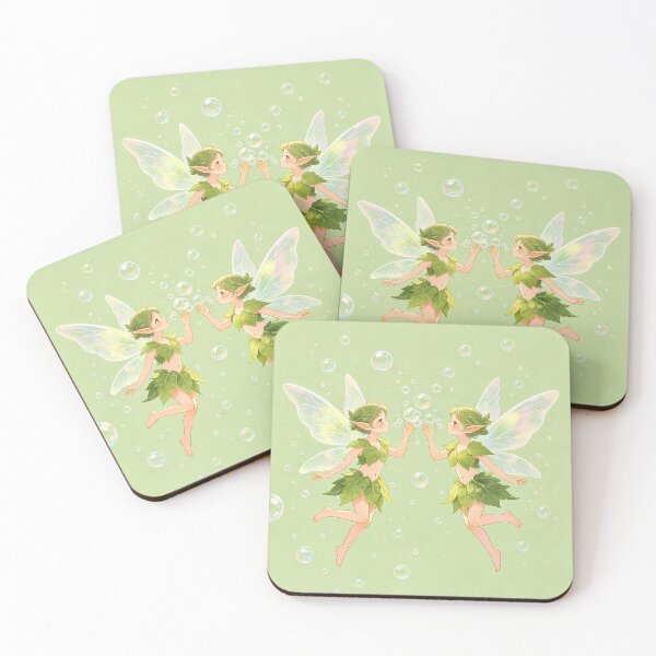 Item preview, Leaf Fairies Blowing Bubbles  designed and sold by Bondingbonding.