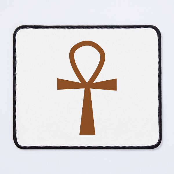 Item preview, Brown Ankh Symbol Minimalist Silhouette Graphic designed and sold by pattern-archive.