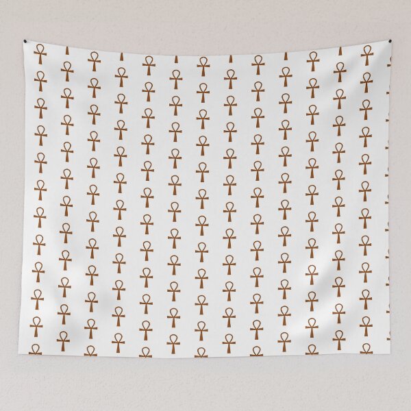 Item preview, Brown Ankh Symbol Minimalist Silhouette Graphic designed and sold by pattern-archive.