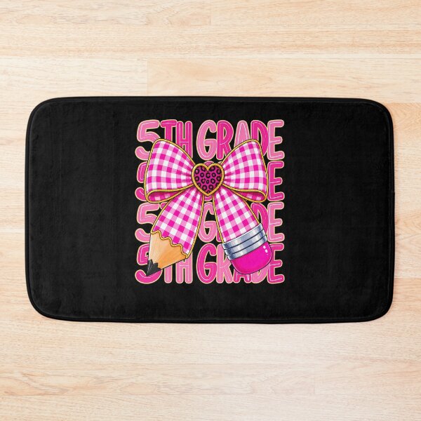 Item preview, 5Th Grade Girl Bow Coquette Pink Back To School Classroom designed and sold by Apparel-Vortex.