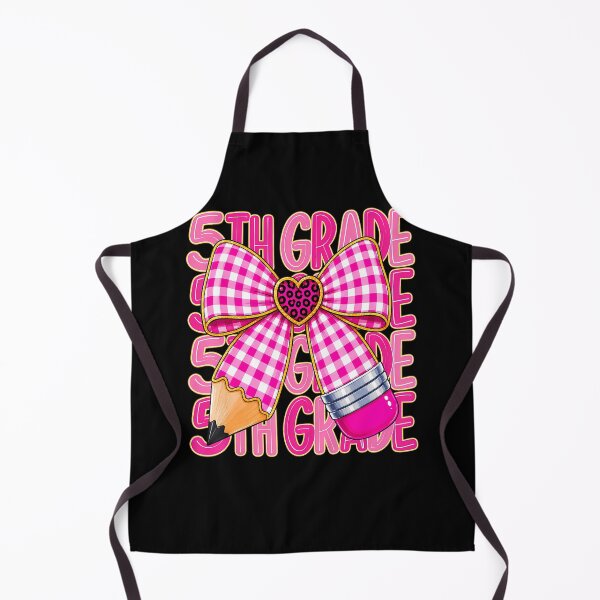 Item preview, 5Th Grade Girl Bow Coquette Pink Back To School Classroom designed and sold by Apparel-Vortex.