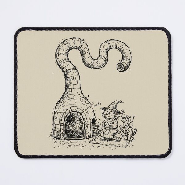 Item preview, Serpentine Ceramic Stove Warming Forest Witch - Witchy Vibes designed and sold by bapupa.